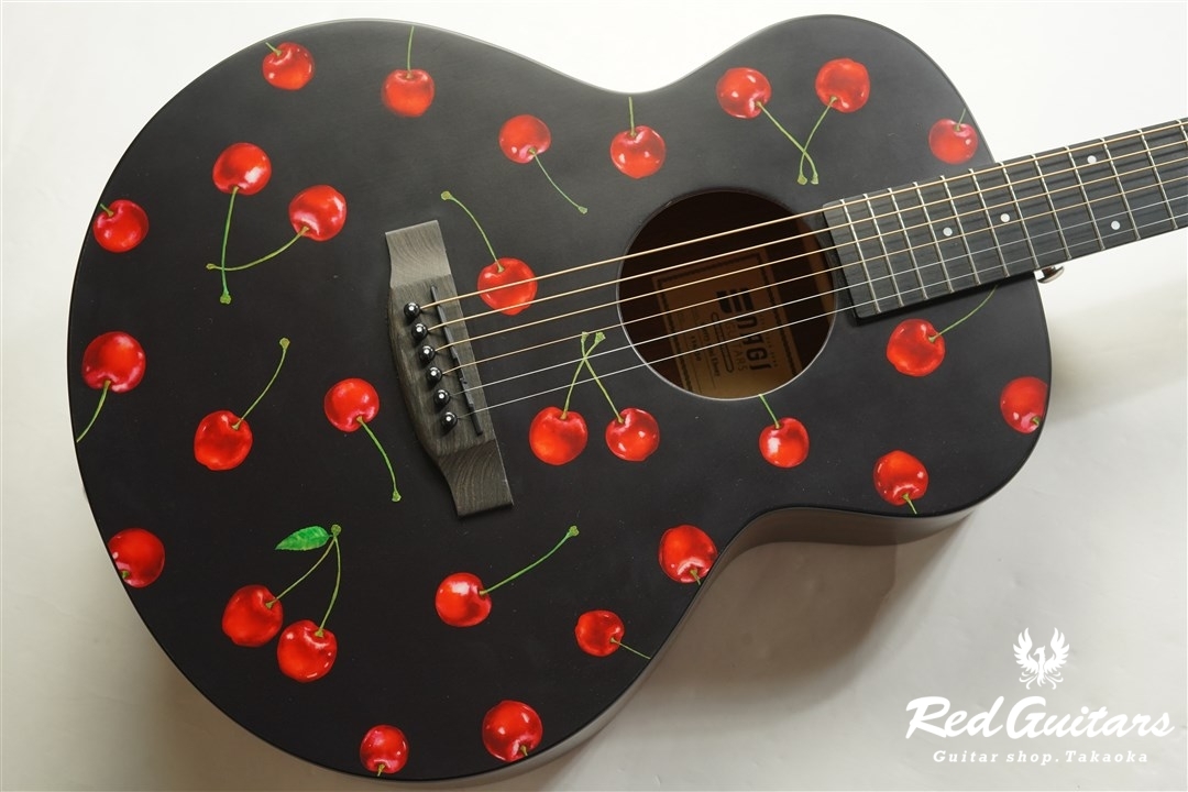 NAGI GUITARS cherry mini ebony | Red Guitars Online Store